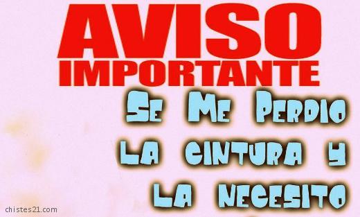 Aviso importante