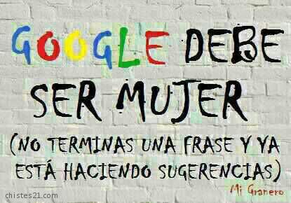 Debe ser mujer