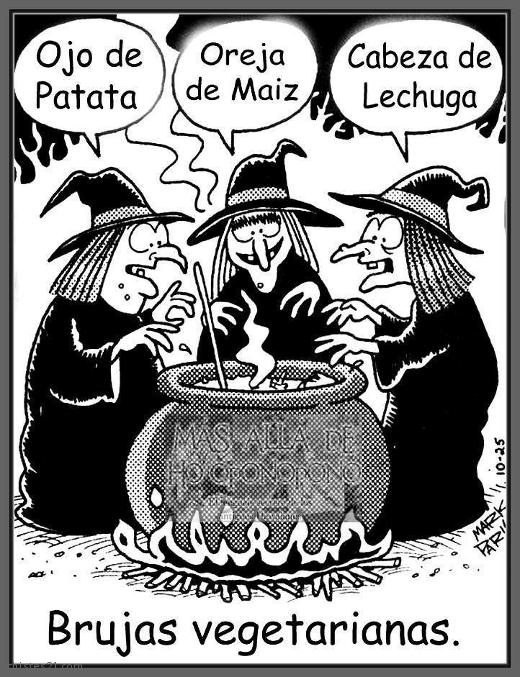 Brujas vegetarianas