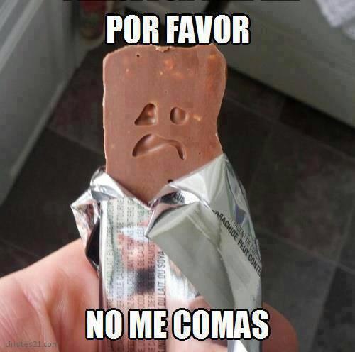 No me comas!