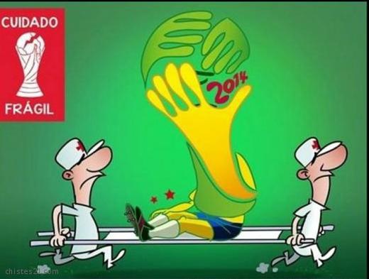 La copa del mundo esta lesionada