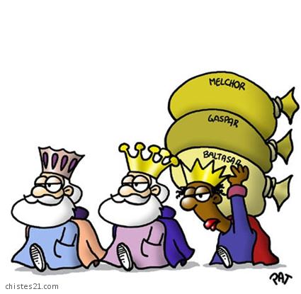 Llegan los reyes magos