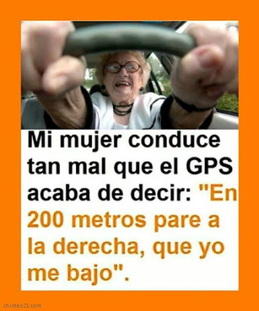 Las mujeres conducen mal