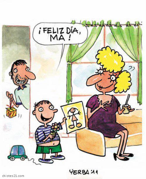 Feliz día mamá