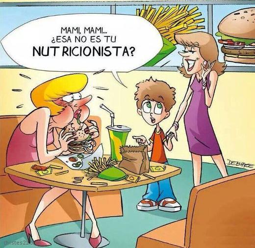 La nutricionista