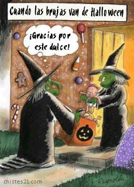 Los dulces para las brujas