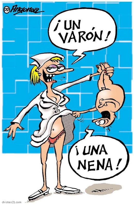 Nena y varón